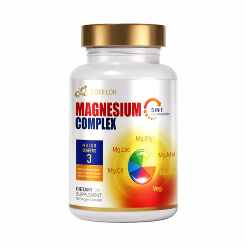 Magnesium Glycinate + Vitamin D3 | Bone, Sleep & Immune Support