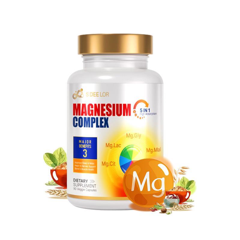 Magnesium Glycinate + Vitamin D3 | Bone, Sleep & Immune Support